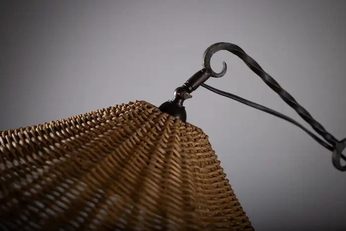 Taidetakomo_Antti_Hakkarainen_Wrought_Iron_Floor_Lamp,_1930s,_Finland