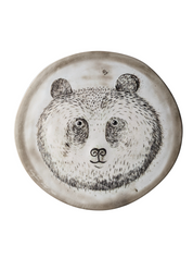 Taika_Panda_Ceramic_Plate_by_Oiva_Toikka_for_Nuutajärvi,_Finland,_1983