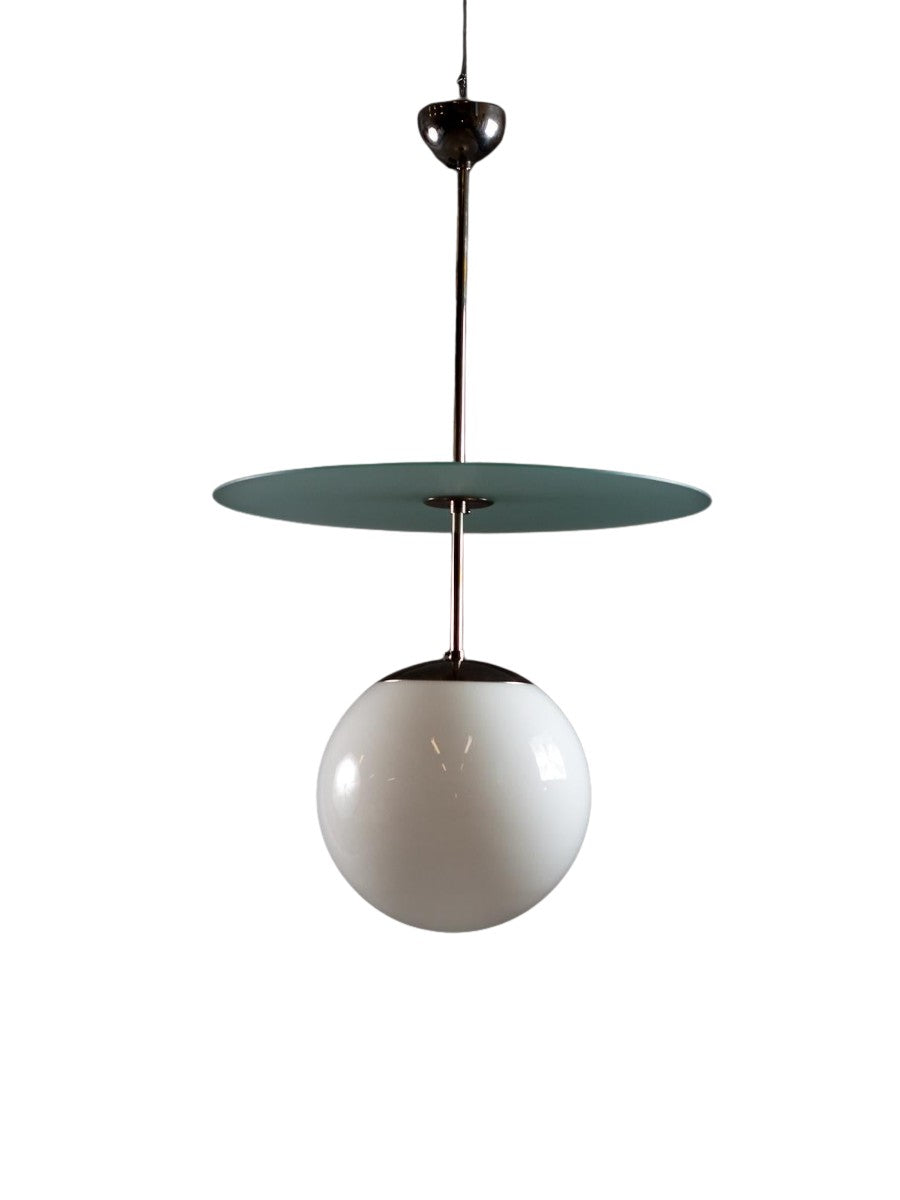 Taito_Oy_Ceiling_Light_by_Paavo_Tynell_Opaline_Glass_1930s_Finland