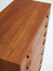 Børge_Mogensen_Teak_Chest_of_Drawers_for_Søborg,_1960s