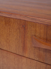 Teak_Tallboy_Chest_of_Drawers_by_Clausen_&_Søn,_1960s,_Denmark