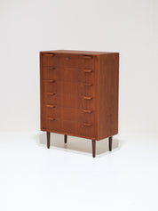Danish_Teak_Chest_of_Drawers_with_Curved_Handles,_1960s