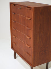 Danish_Teak_Chest_of_Drawers_with_Curved_Handles,_1960s