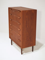 Danish_Teak_Chest_of_Drawers_with_Curved_Handles,_1960s