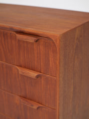 Danish_Teak_Chest_of_Drawers_with_Curved_Handles,_1960s