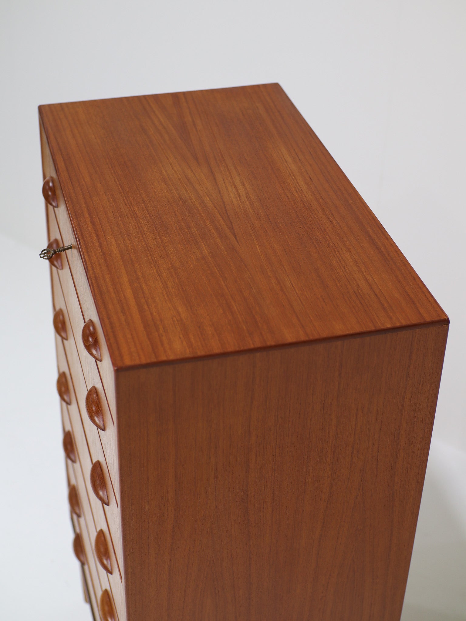 Tall_chest_of_drawers_with_shoe_rack_teak_Danish_1960s