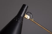 K10-11_Adjustable_Floor_Lamp_by_Tapio_Wirkkala_for_Idman_Oy,_Brass_and_Black_Metal,_Finland,_1950s