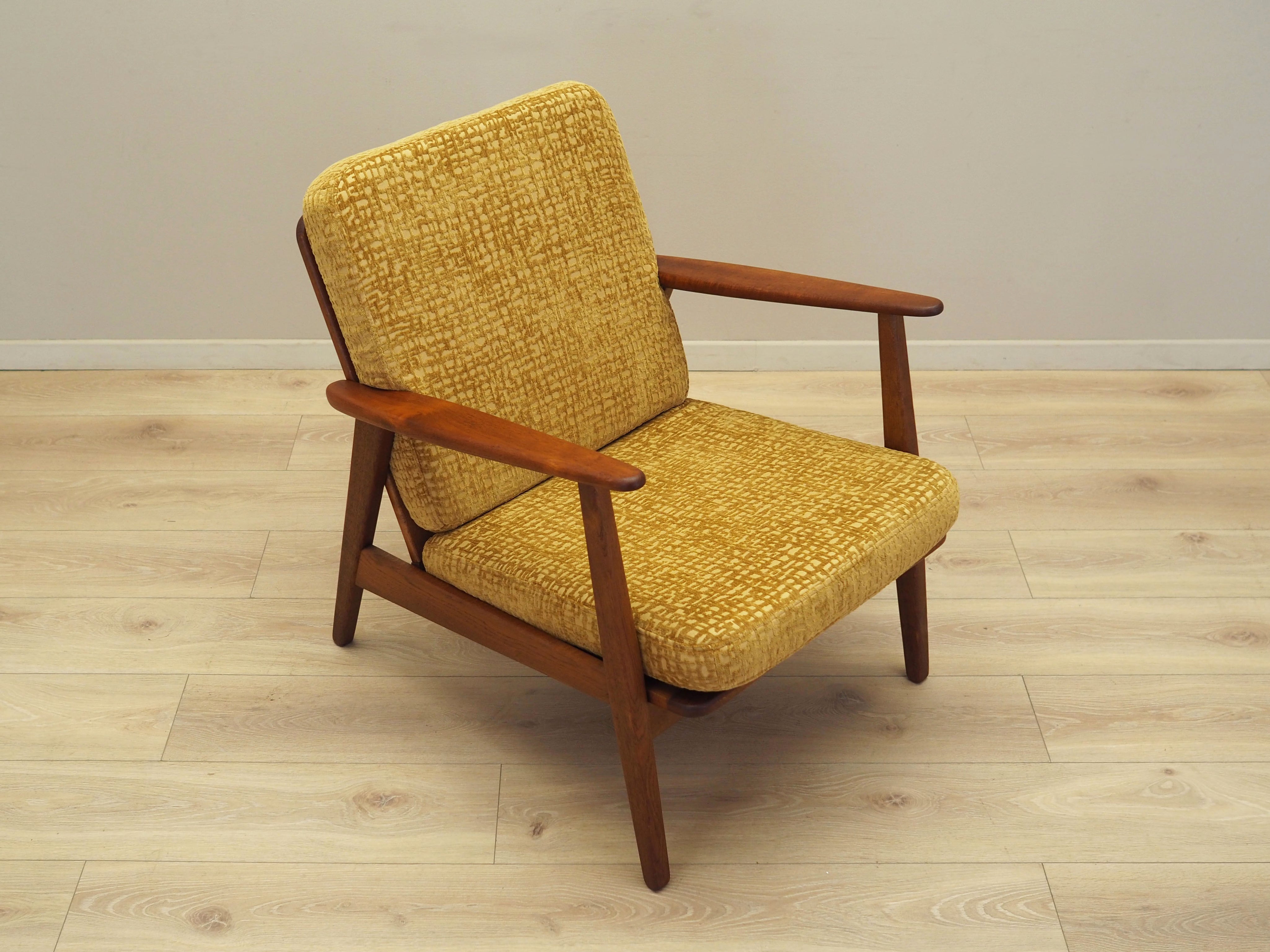 Teak_Armchair,_Wood_and_Fabric,_1970s,_Denmark