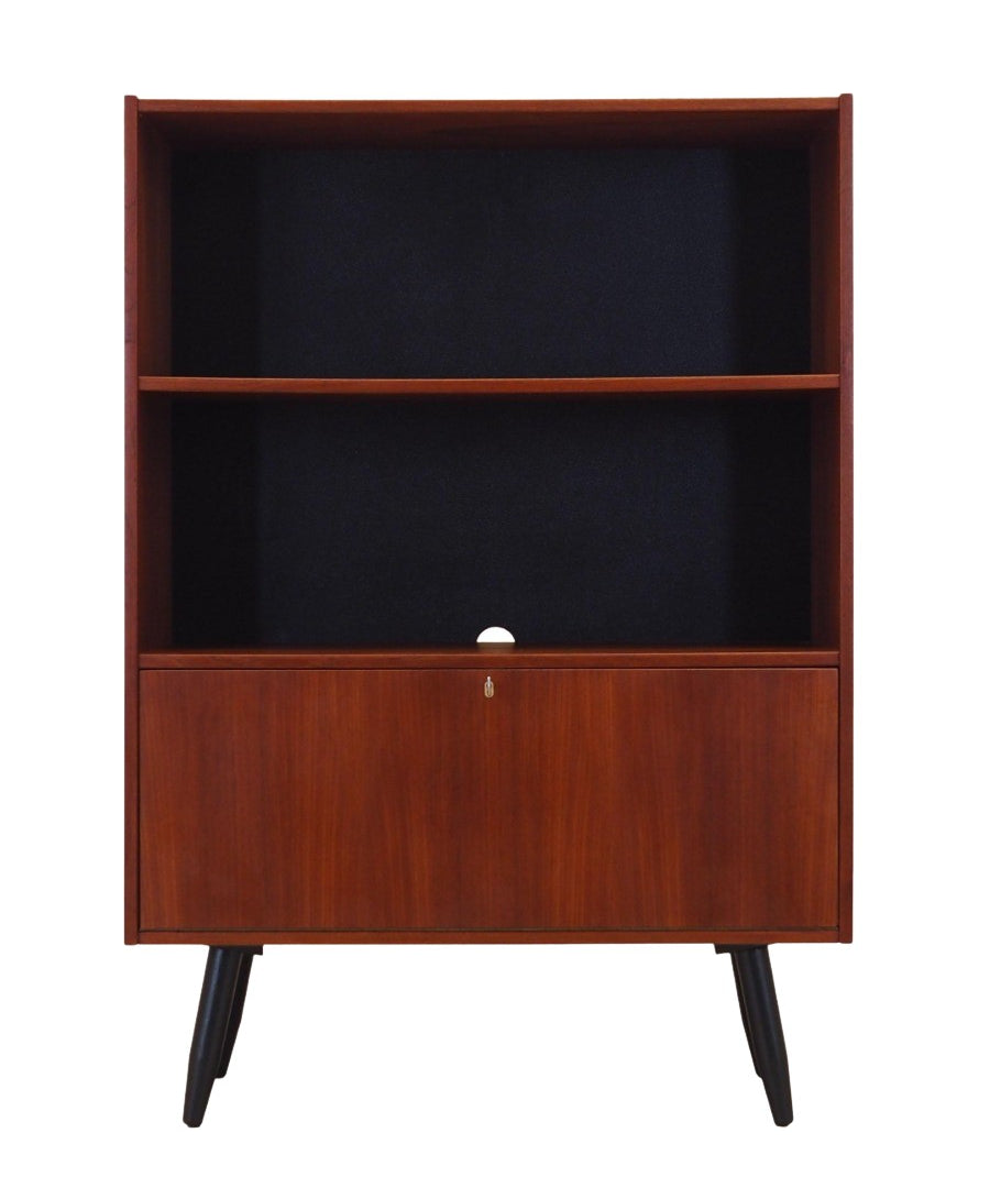 Teak_Bookcase_with_Bar_Compartment,_1960s,_Denmark