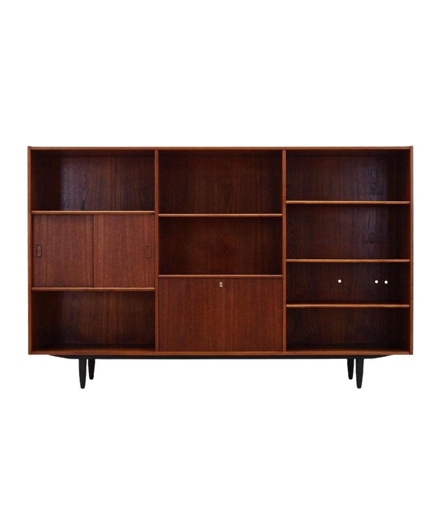 Kjeld_Bundgård_Teak_Bookcase,_1970s,_Denmark