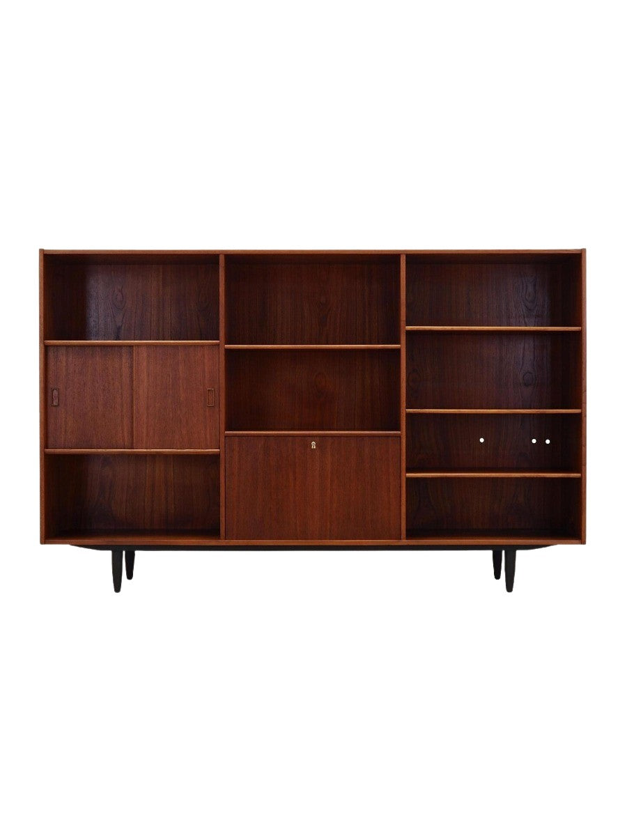 Kjeld_Bundgård_Teak_Bookcase,_1970s,_Denmark