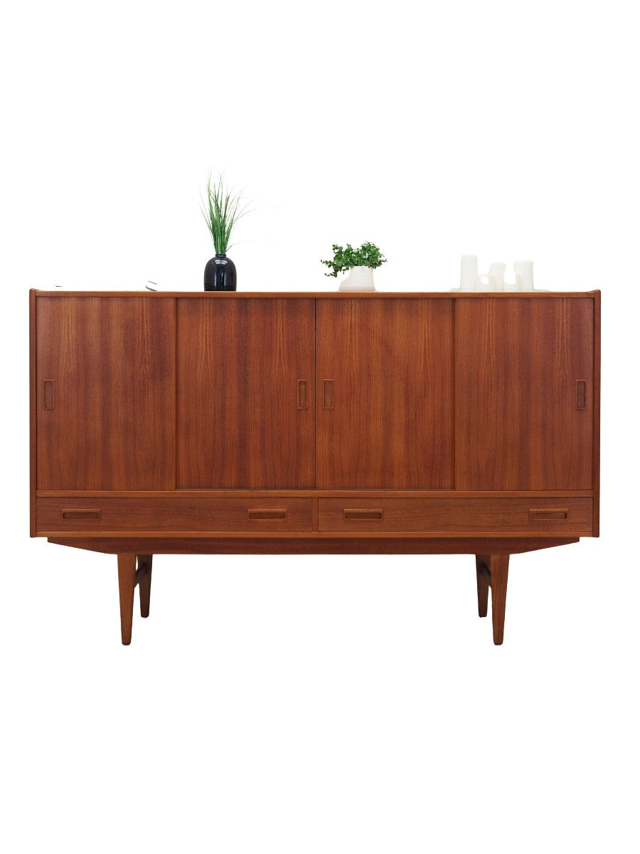 Teak_highboard,_Danish_design,_1970s,_manufactured_by_Børge_Dam