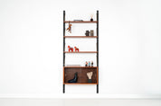 Danish_Teak_Shelving_Unit_with_Cabinet_Storage,_1960s,_Denmark