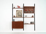Teak_Wall_Unit,_Randers_Møbelfabrik_PS_System,_Teak_Veneer,_1960s,_Denmark