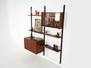 Teak_Wall_Unit,_Randers_Møbelfabrik_PS_System,_Teak_Veneer,_1960s,_Denmark