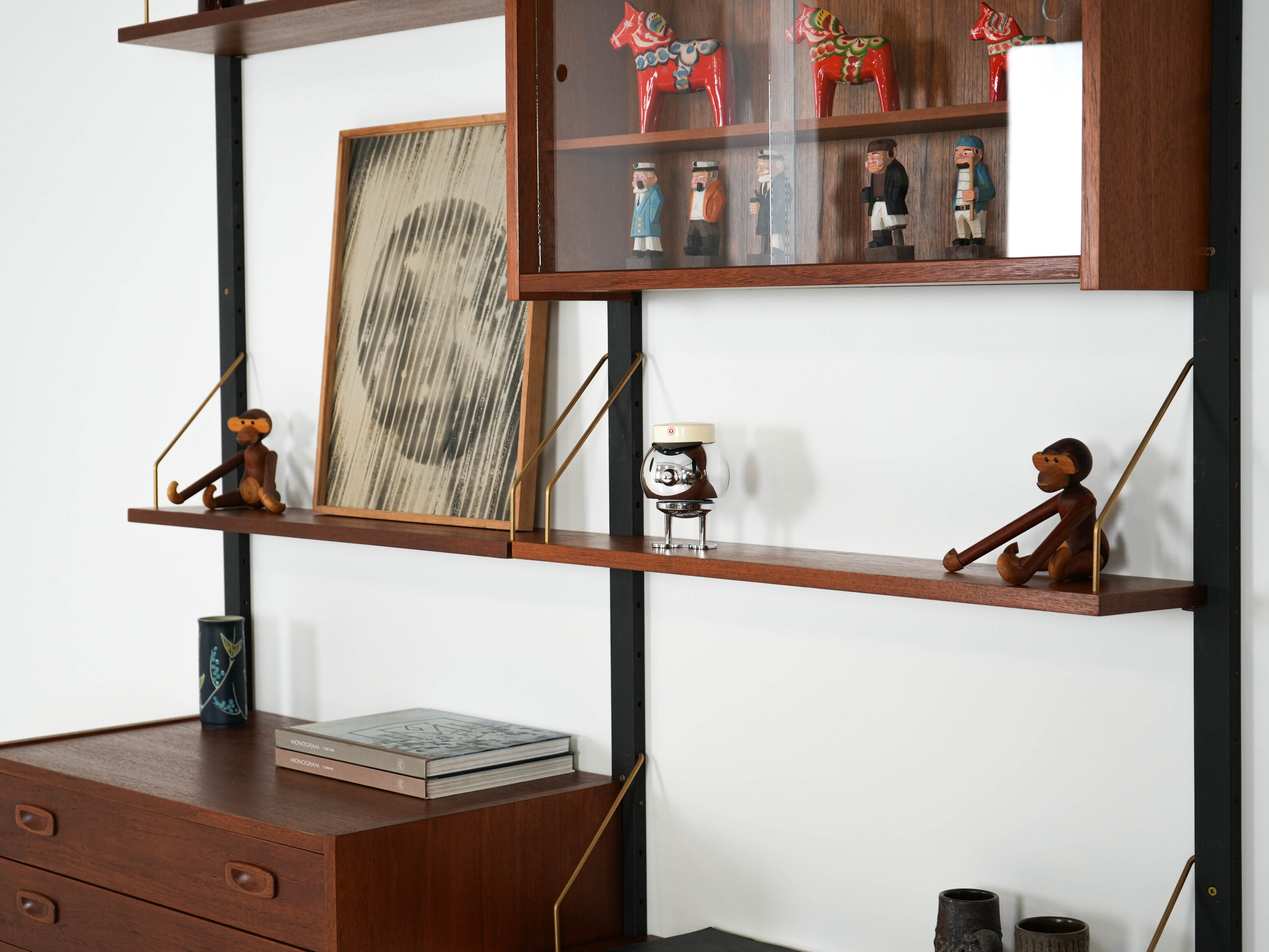 Teak_Wall_Unit,_Randers_Møbelfabrik_PS_System,_Teak_Veneer,_1960s,_Denmark