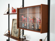 Teak_Wall_Unit,_Randers_Møbelfabrik_PS_System,_Teak_Veneer,_1960s,_Denmark