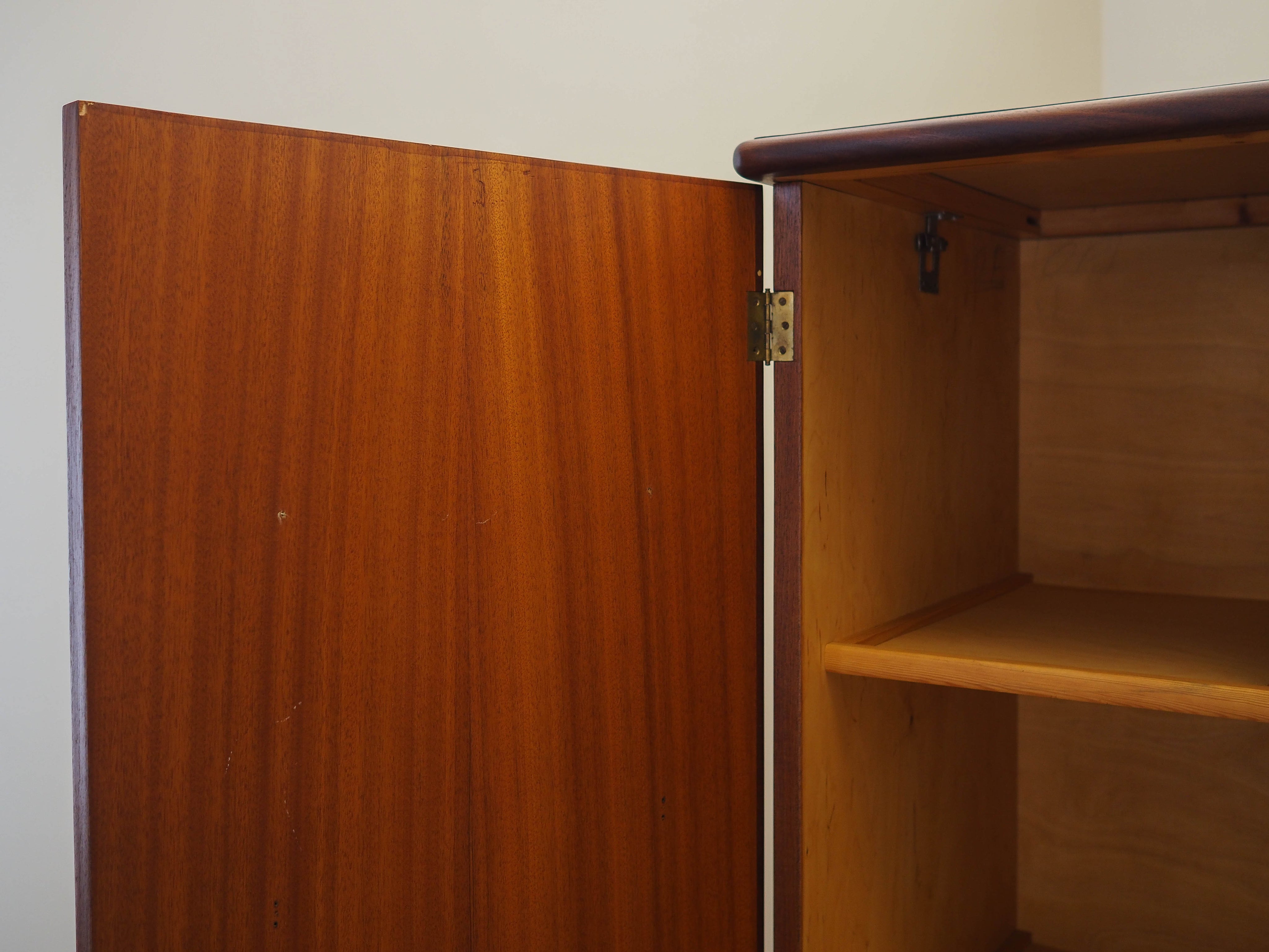 Teak_Wardrobe,_Solid_Wood_Legs,_1960s,_Denmark