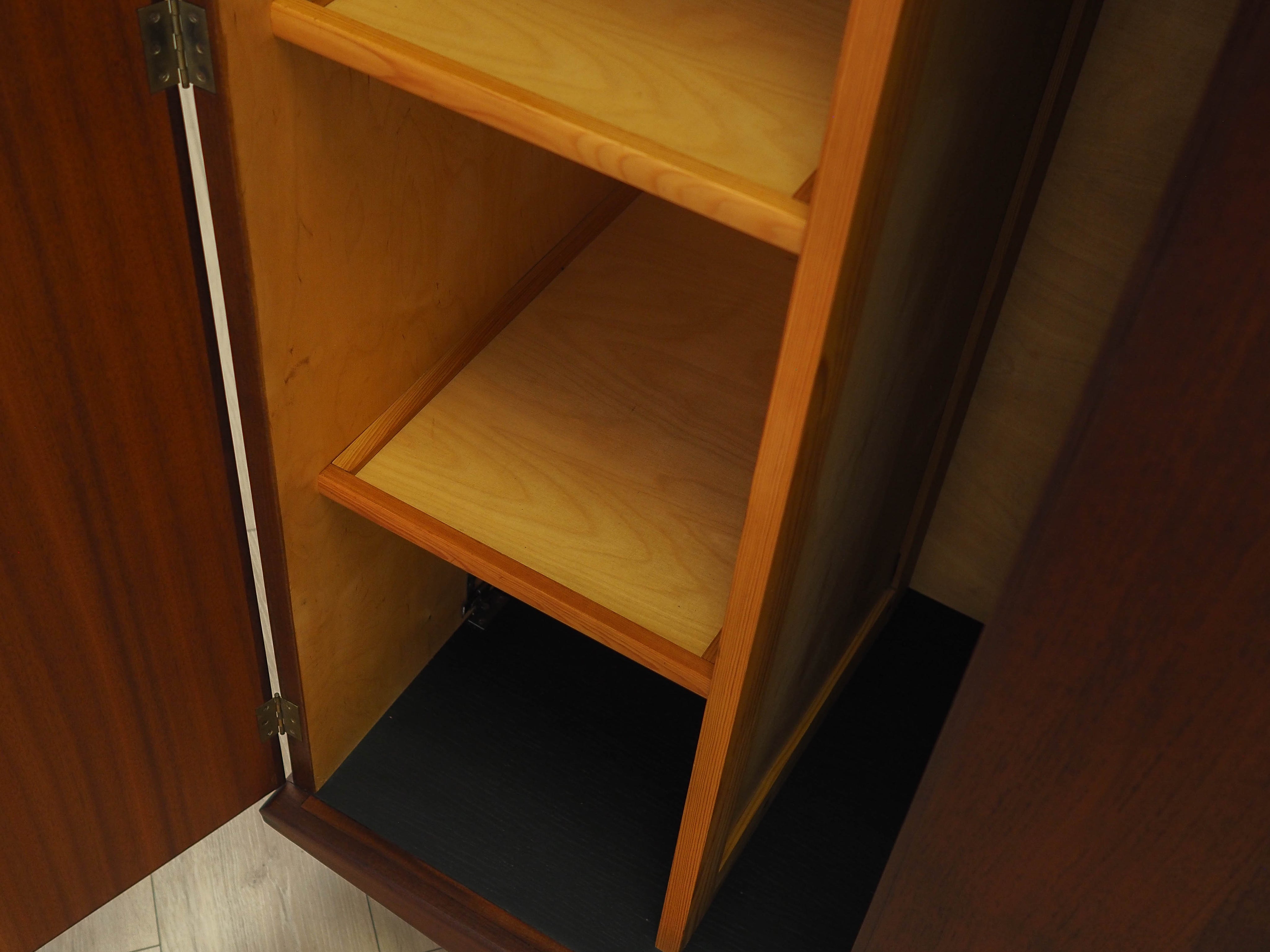 Teak_Wardrobe,_Solid_Wood_Legs,_1960s,_Denmark