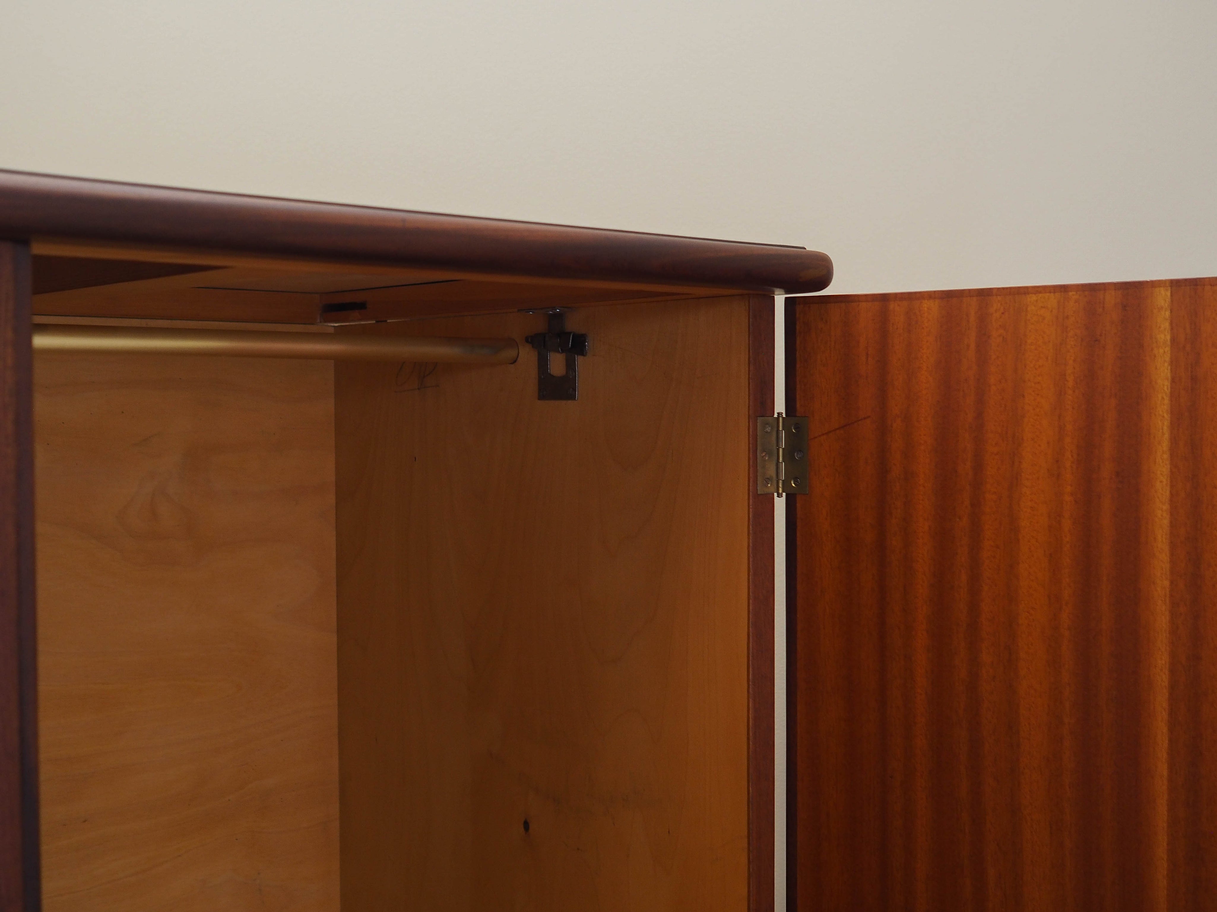 Teak_Wardrobe,_Solid_Wood_Legs,_1960s,_Denmark