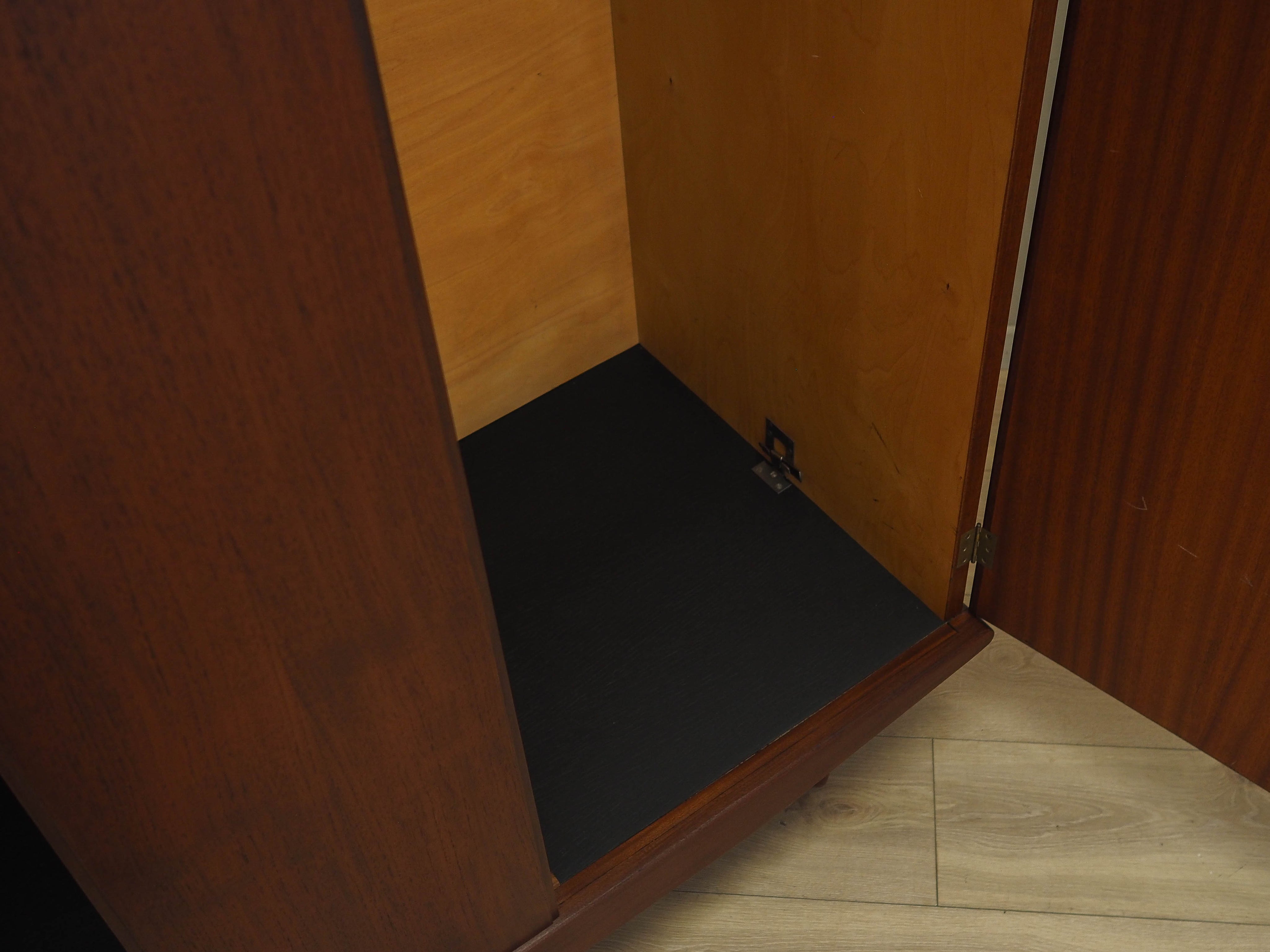 Teak_Wardrobe,_Solid_Wood_Legs,_1960s,_Denmark