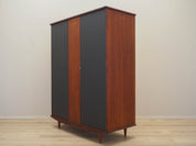 Teak_Wardrobe,_Solid_Wood_Legs,_1960s,_Denmark