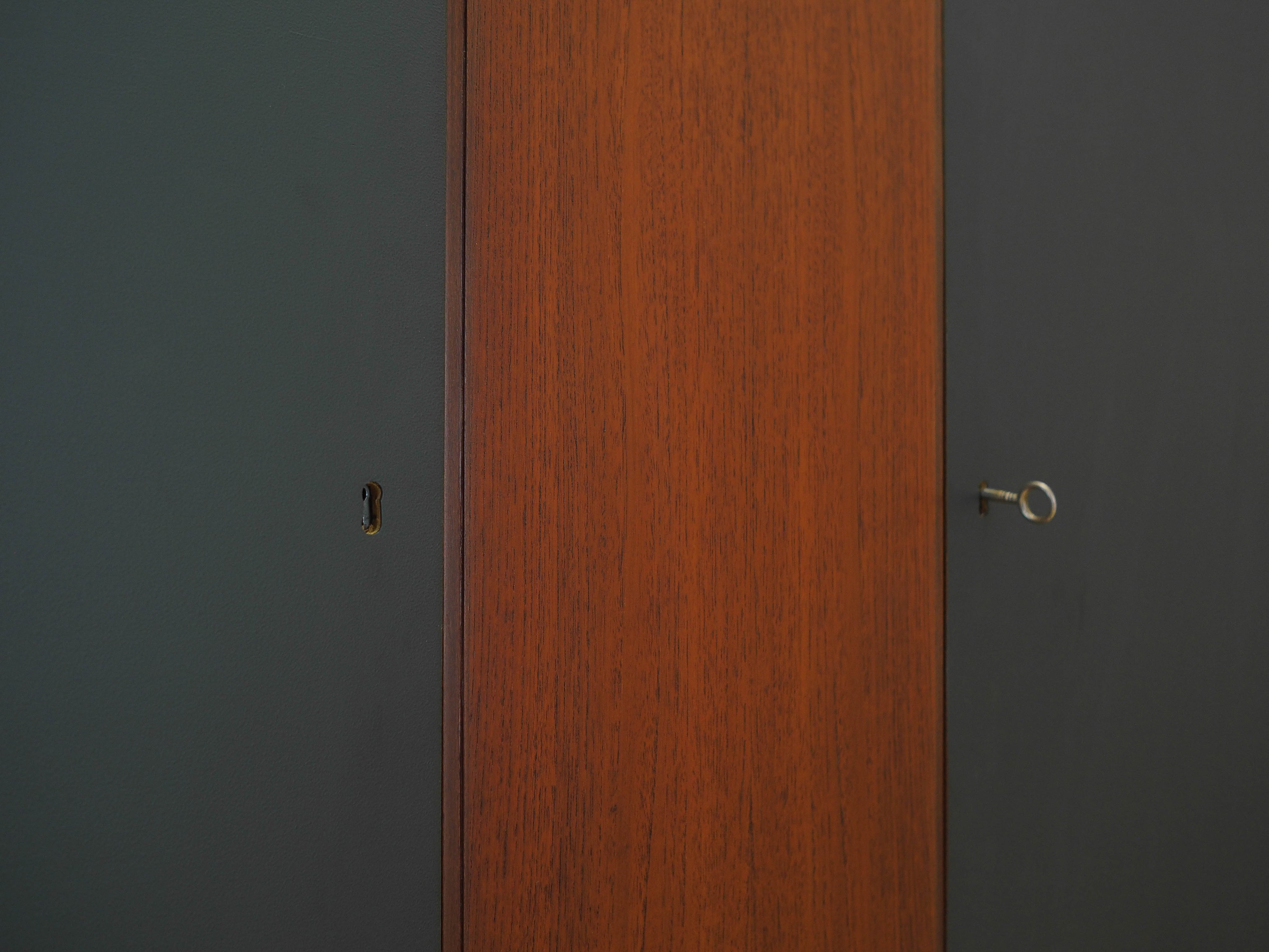 Teak_Wardrobe,_Solid_Wood_Legs,_1960s,_Denmark