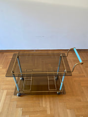 Mid-Century_Brass_Drinks_Trolley_with_Glass_Shelves,_1960s