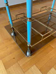 Mid-Century_Brass_Drinks_Trolley_with_Glass_Shelves,_1960s