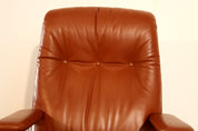 P126_Executive_Office_Chair_by_Osvaldo_Borsani_for_Tecno_in_Black_Leather,_Italy_1966