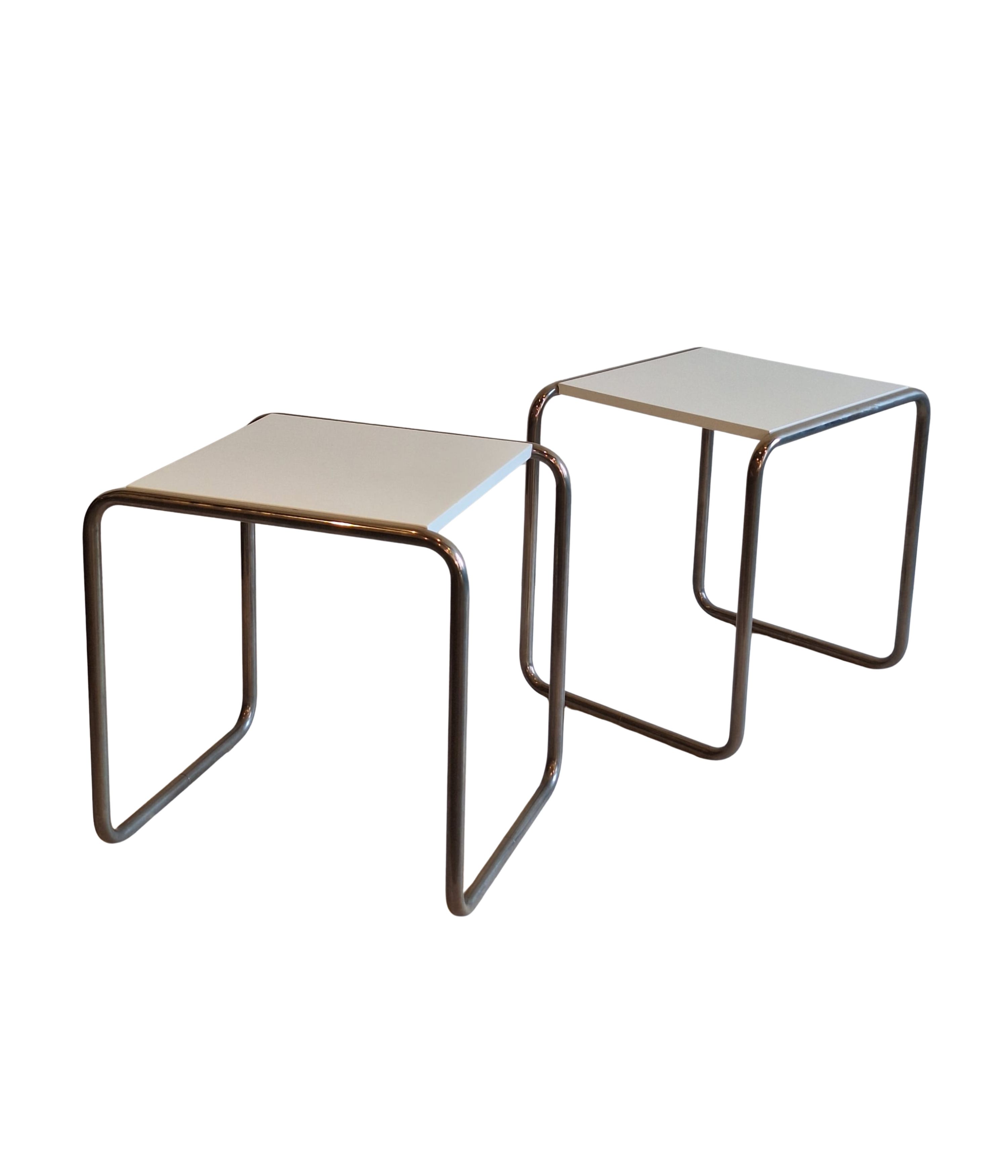Tecta_B9_Bauhaus_Side_Tables,_Licensed_Bauhaus_Archive_Edition,_1980s