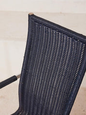 Tecta_D25_Bauhaus_Cantilever_Chair_in_Chrome_and_Navy_Woven_Upholstery,_Germany,_Vintage