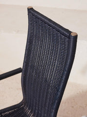 Tecta_D25_Bauhaus_Cantilever_Chair_in_Chrome_and_Navy_Woven_Upholstery,_Germany,_Vintage