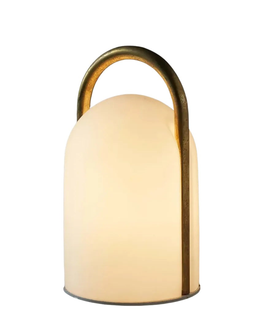 'Tender'_Table_Lamp,_Romolo_Lanciani_for_Tronconi,_Glass_&_Brass,_1980,_Italy