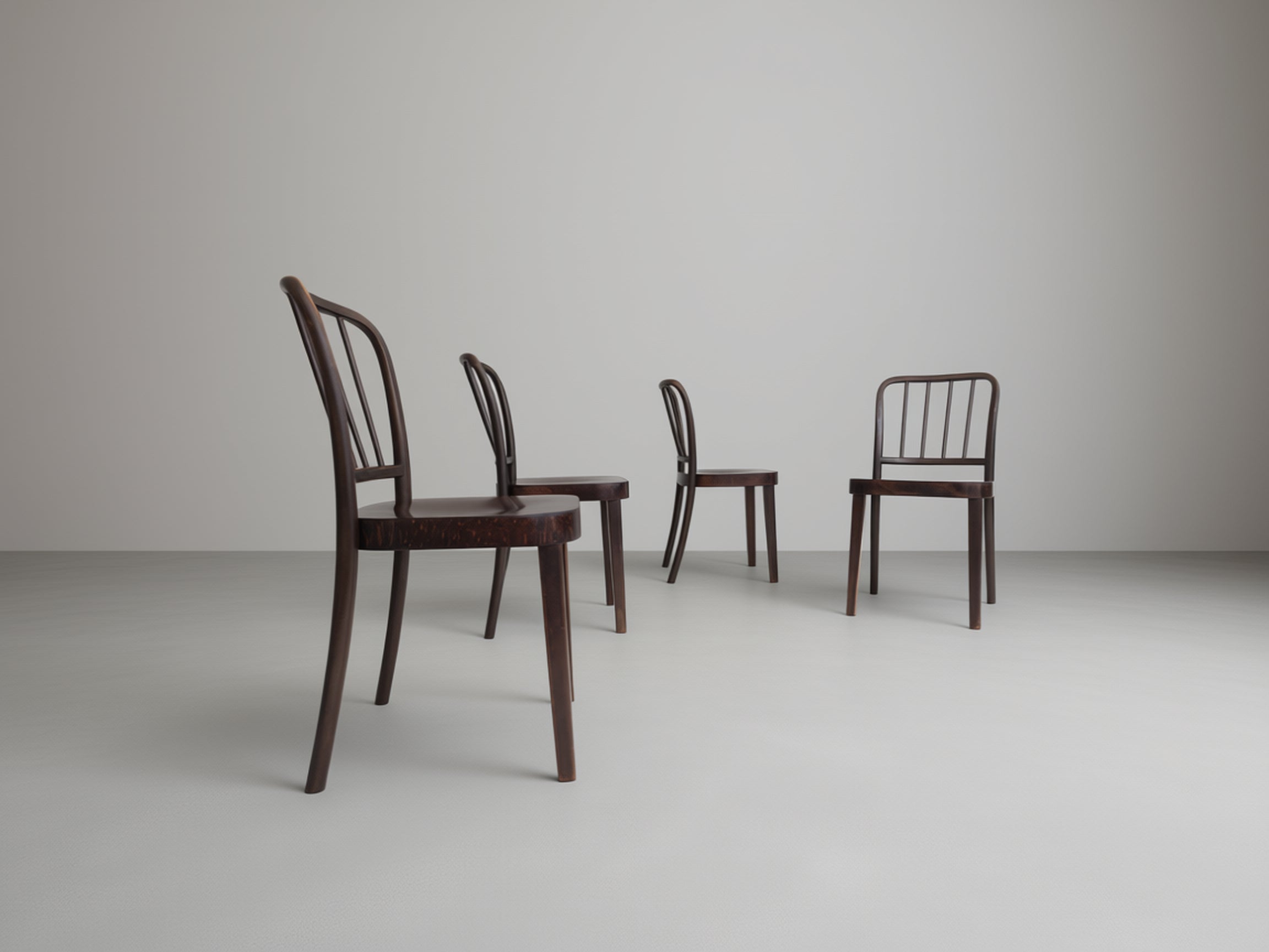Thonet_A_811/4_Dining_Chairs_by_Josef_Hoffmann_for_Thonet,_1930s