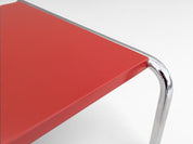 B9_Tubular_Steel_Side_Table_by_Marcel_Breuer_for_Thonet_with_Crimson_Red_Top,_1930s