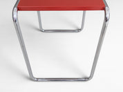 B9_Tubular_Steel_Side_Table_by_Marcel_Breuer_for_Thonet_with_Crimson_Red_Top,_1930s