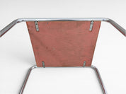 B9_Tubular_Steel_Side_Table_by_Marcel_Breuer_for_Thonet_with_Crimson_Red_Top,_1930s