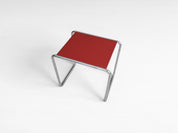 B9_Tubular_Steel_Side_Table_by_Marcel_Breuer_for_Thonet_with_Crimson_Red_Top,_1930s