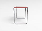 B9_Tubular_Steel_Side_Table_by_Marcel_Breuer_for_Thonet_with_Crimson_Red_Top,_1930s