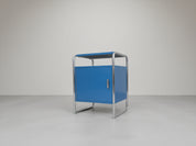 Jindřich_Fenyves_B_107_Bauhaus_Nightstand_for_Thonet_in_Blue_Lacquer_and_Chrome,_1930s
