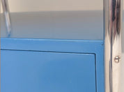 Jindřich_Fenyves_B_107_Bauhaus_Nightstand_for_Thonet_in_Blue_Lacquer_and_Chrome,_1930s