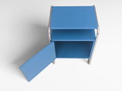 Jindřich_Fenyves_B_107_Bauhaus_Nightstand_for_Thonet_in_Blue_Lacquer_and_Chrome,_1930s