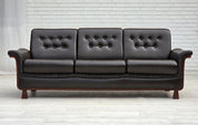 Three-Seater_Sofa,_Upholstered_&_Wood_Base,_1970s_Denmark