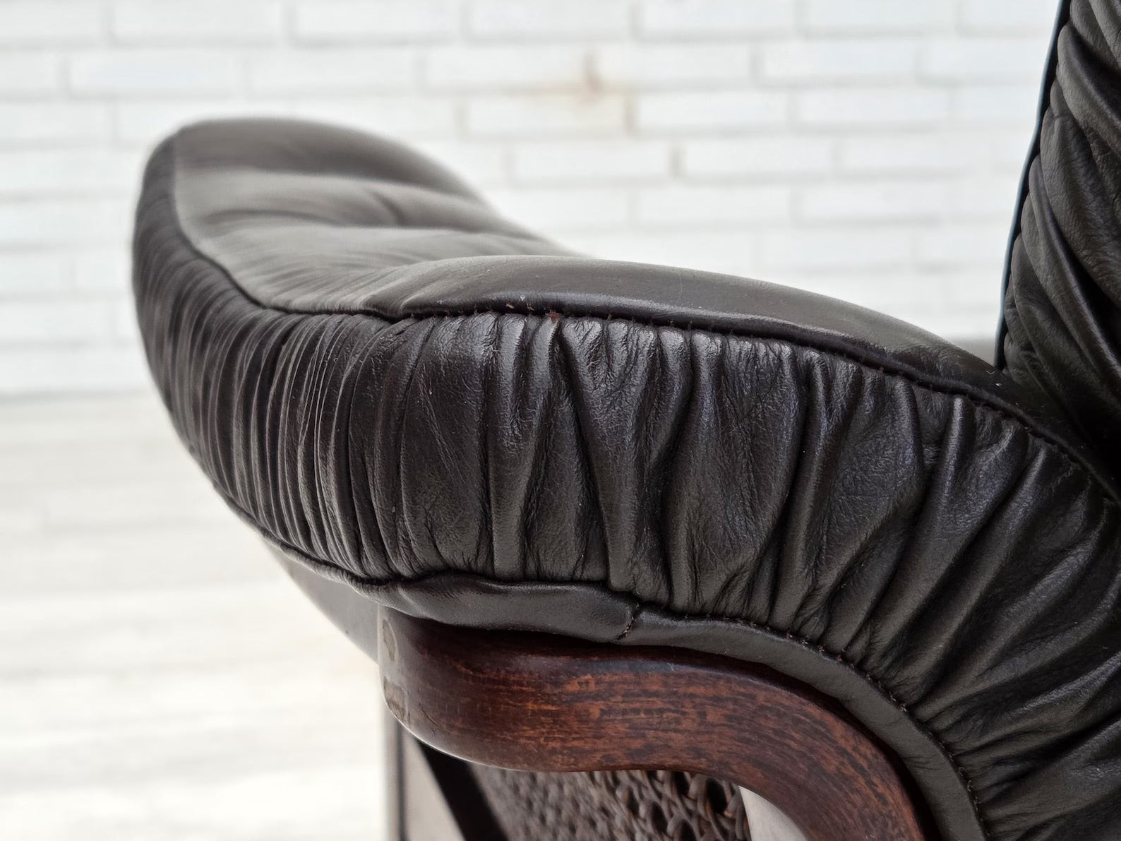 Three-Seater_Sofa,_Upholstered_&_Wood_Base,_1970s_Denmark