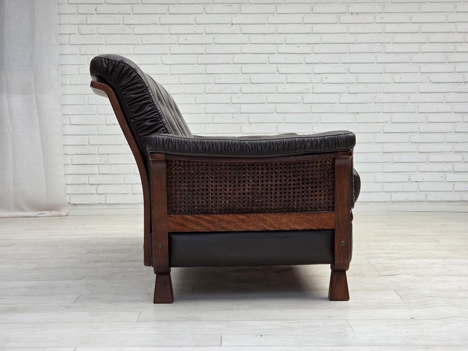Three-Seater_Sofa,_Upholstered_&_Wood_Base,_1970s_Denmark