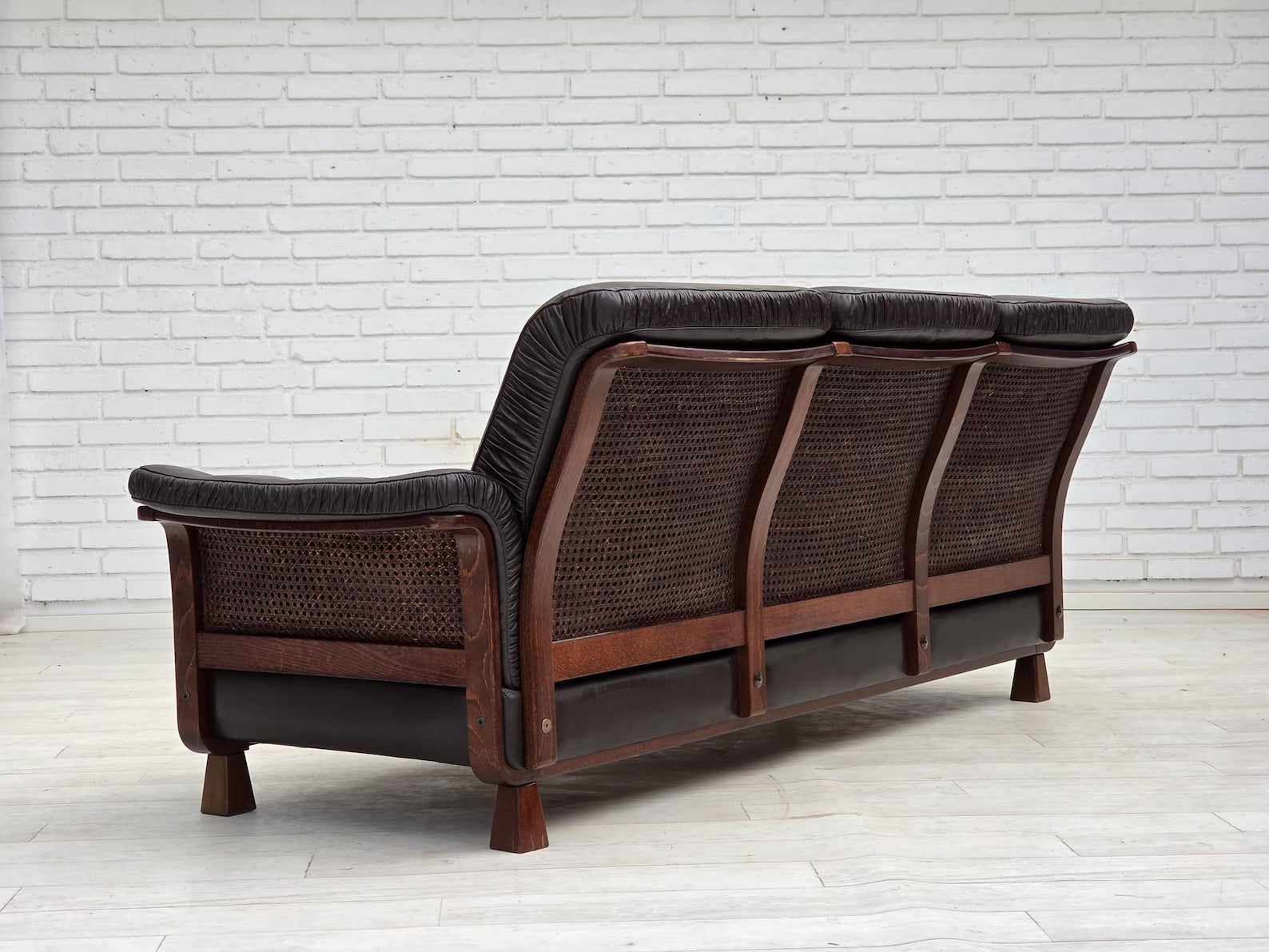 Three-Seater_Sofa,_Upholstered_&_Wood_Base,_1970s_Denmark