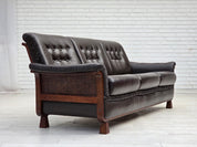 Three-Seater_Sofa,_Upholstered_&_Wood_Base,_1970s_Denmark