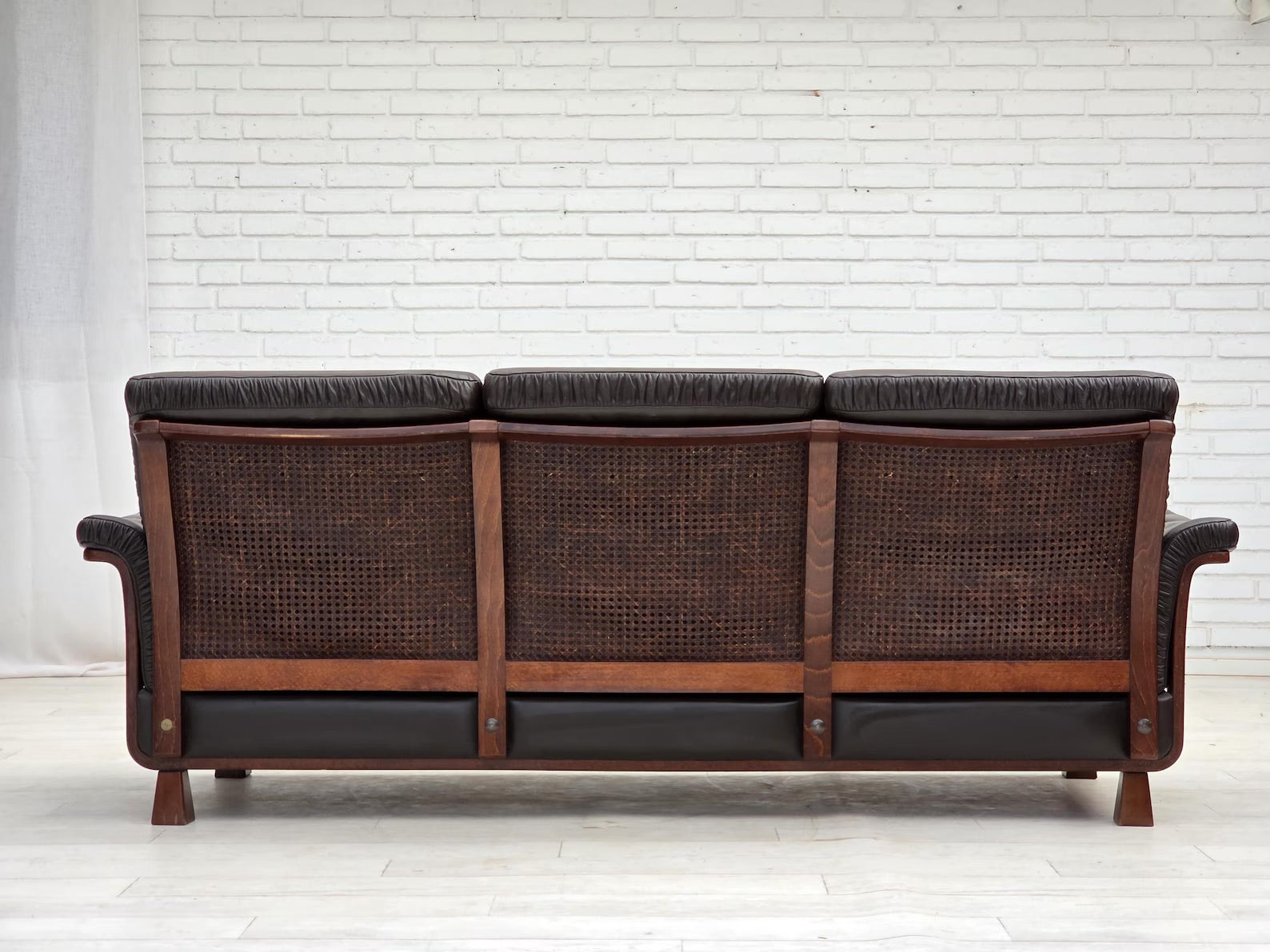 Three-Seater_Sofa,_Upholstered_&_Wood_Base,_1970s_Denmark
