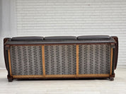 Three-Seater_Sofa,_Upholstered_&_Wood_Base,_1970s_Denmark